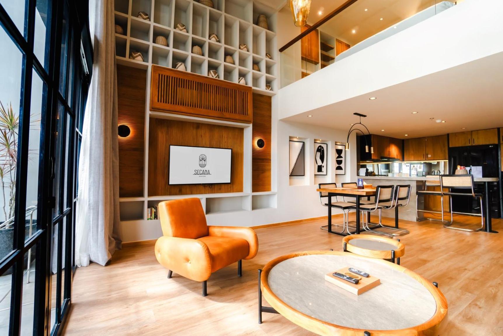 Secana Beachtown Resort & Residences Canggu Rum bild