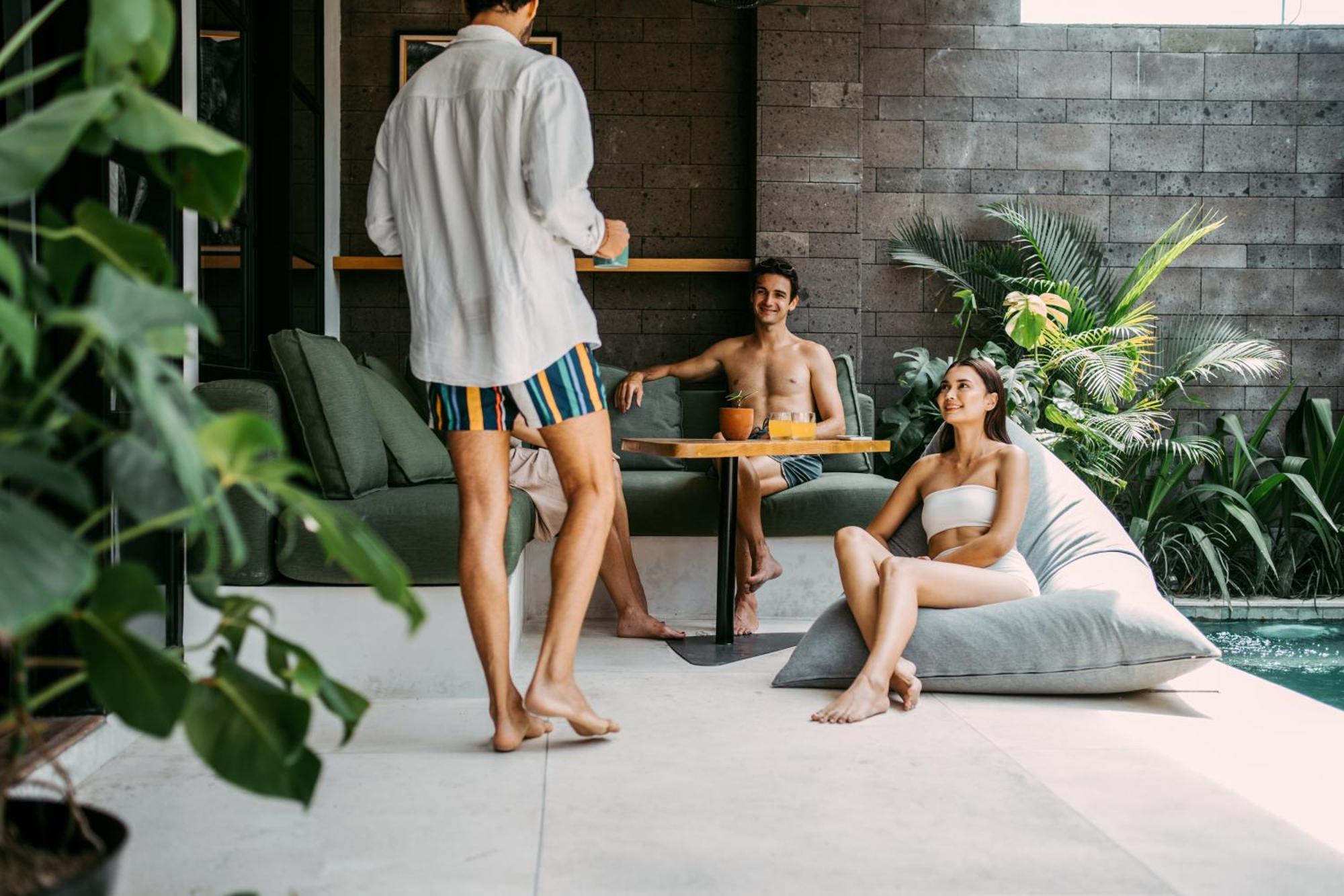 Secana Beachtown Resort & Residences Canggu Exteriör bild